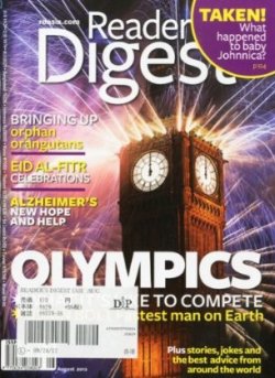 Reader’s Digest Asia(リーダーズダイジェスト) August 2012