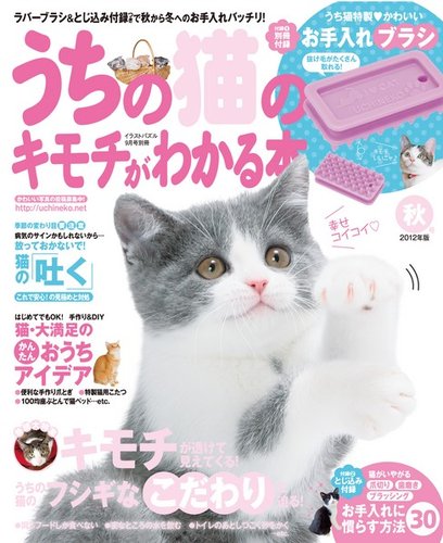 ラバーブラシ ねこのきもち付録 こし