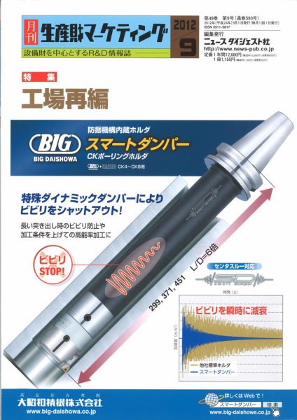月刊生産財マーケティング 2012年9月号 (発売日2012年09月01日) 表紙