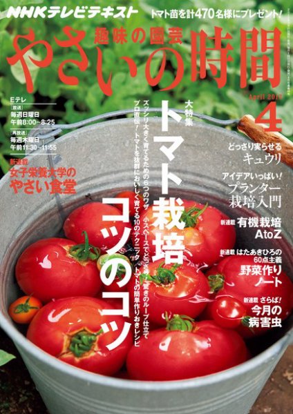 NHK 趣味の園芸 やさいの時間 4月号 (発売日2012年03月21日) 表紙