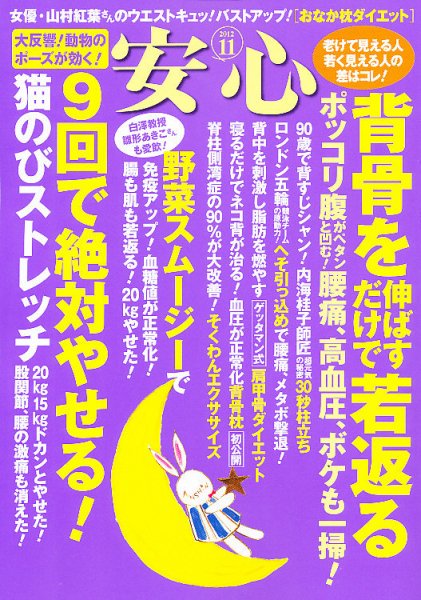 安心 11月号 (発売日2012年10月02日) 表紙