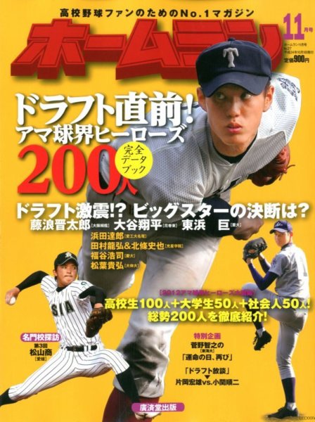 ホームラン 11月号 (発売日2012年10月01日) 表紙