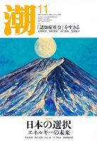 潮 11月号 表紙