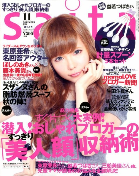 ｓａｉｔａ（サイタ） 11月号 (発売日2012年10月06日) 表紙