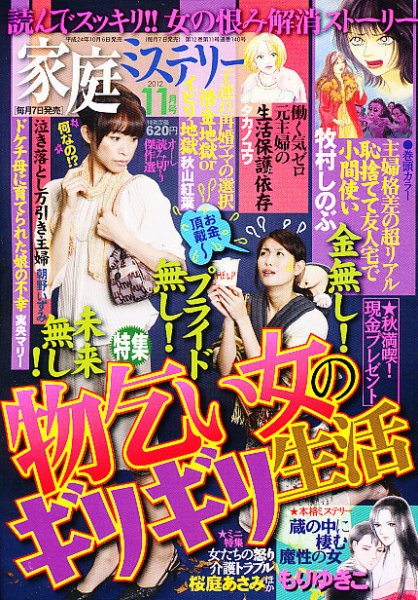 家庭ミステリー 11月号 (発売日2012年10月06日) 表紙