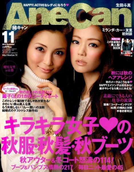 AneCan（姉キャン） 11月号 (発売日2012年10月06日) 表紙