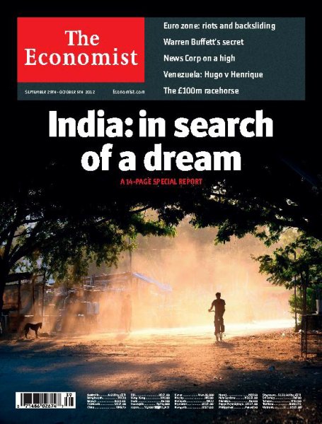 英国The Economist（エコノミスト） Sep 29th 2012 (発売日2012年09月29日) 表紙