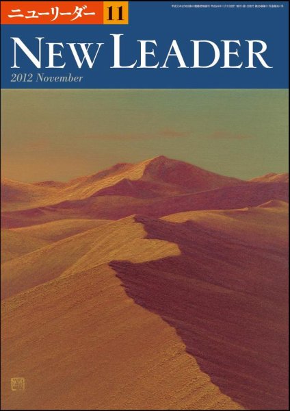 ニューリーダー 2012年11月号 (発売日2012年10月25日) 表紙