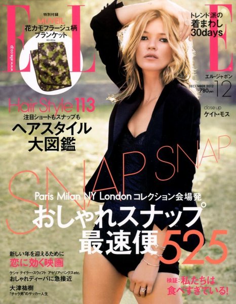エル・ジャポン（ELLE JAPON） 12月号 (発売日2012年10月27日) 表紙