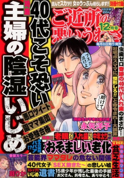 ご近所の悪いうわさ 12月号 (発売日2012年11月06日) 表紙