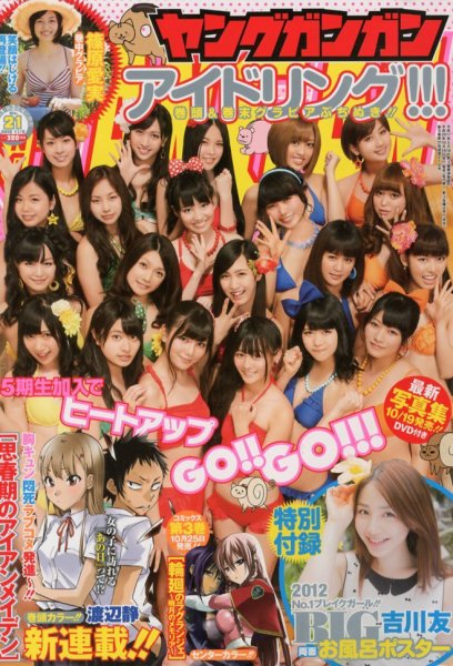 YOUNG GANGAN (ヤング・ガンガン) 11/2号 (発売日2012年10月19日) 表紙