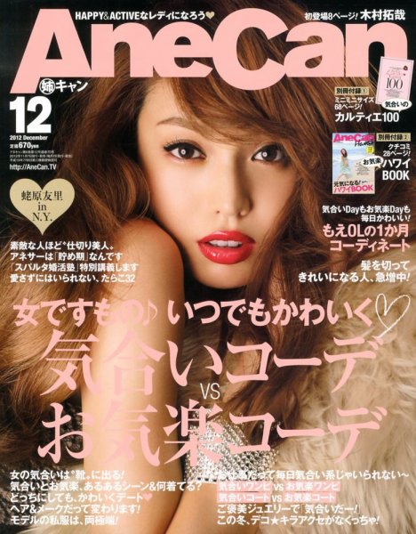 AneCan（姉キャン） 12月号 (発売日2012年11月07日) 表紙