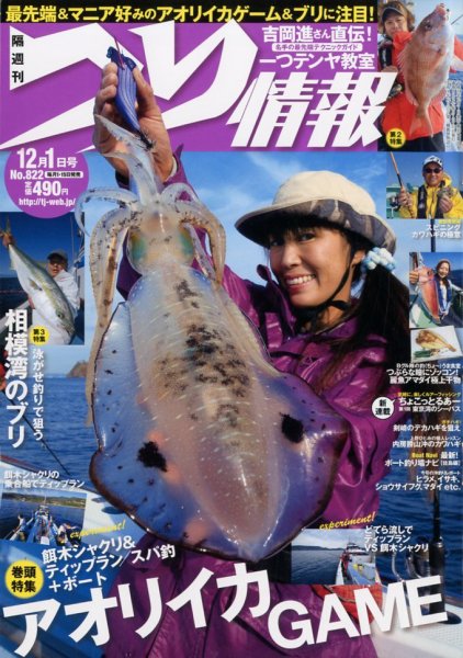 つり情報 12/1号 (発売日2012年11月15日) 表紙