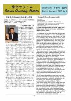 季刊サラーム 2012年冬号 表紙
