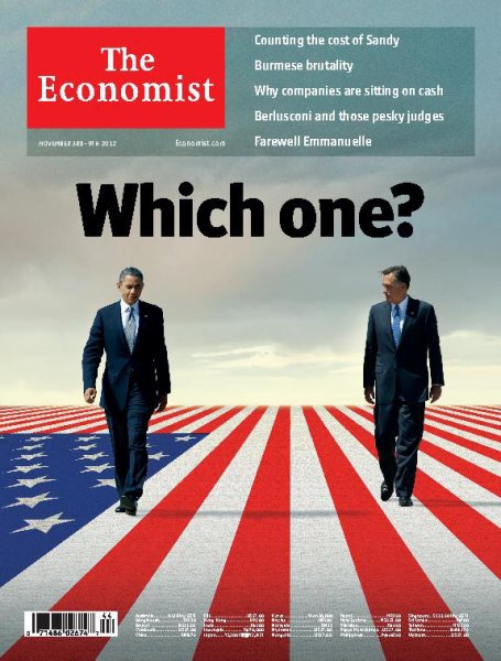 英国The Economist（エコノミスト） 2012年11月03日発売号 表紙