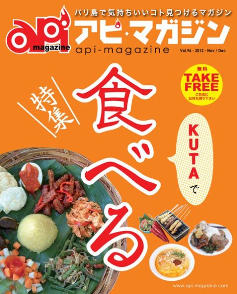 Api Magazine（アピ・マガジン） vol.96 (発売日2012年11月20日) 表紙