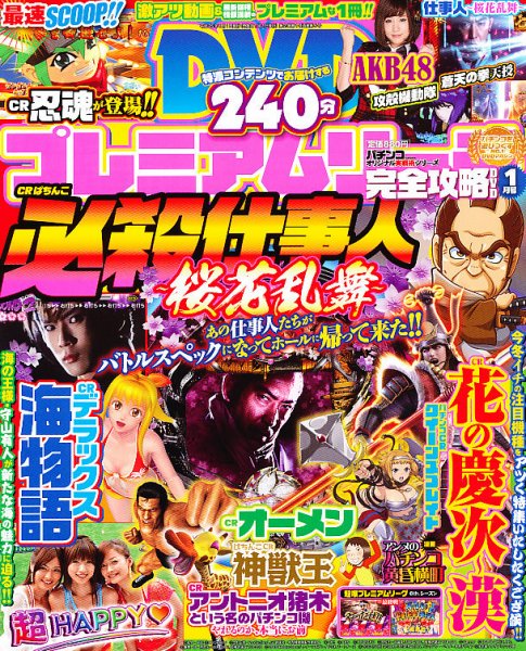 プレミアムリーチ完全攻略DVD 1月号 (発売日2012年11月20日) 表紙