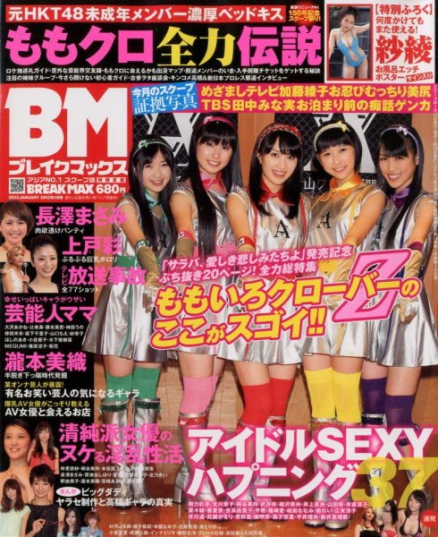 BREAK MAX (ブレイクマックス) 1月号 (発売日2012年11月17日) 表紙