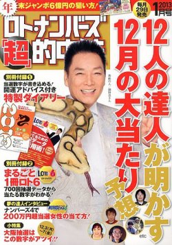 ロト・ナンバーズ超的中法 1月号 (発売日2012年11月29日) 表紙