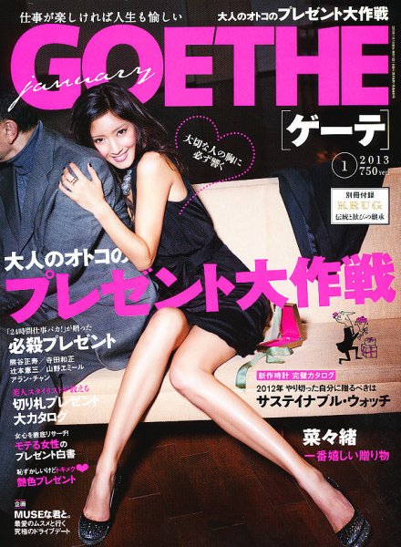 GOETHE(ゲーテ) 2013年1月号 (発売日2012年11月24日) | 雑誌/定期購読