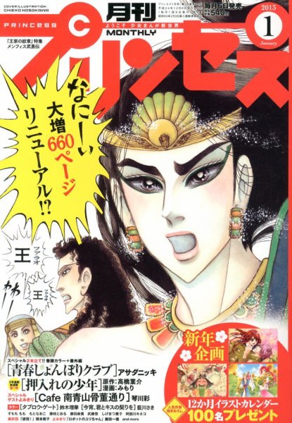 プリンセス 1月号 (発売日2012年12月06日) 表紙