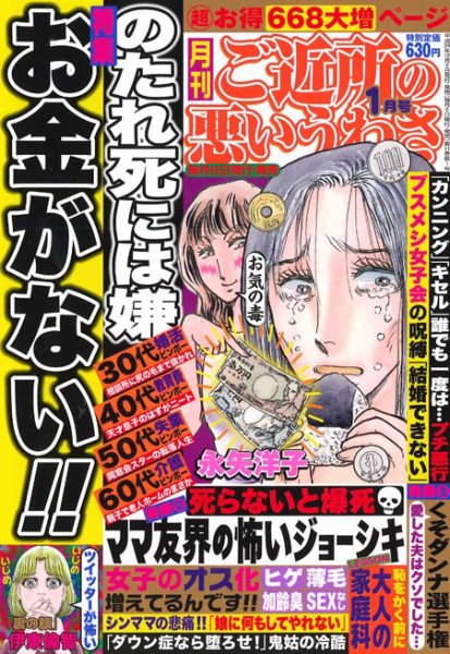 ご近所の悪いうわさ 1月号 (発売日2012年12月06日) 表紙