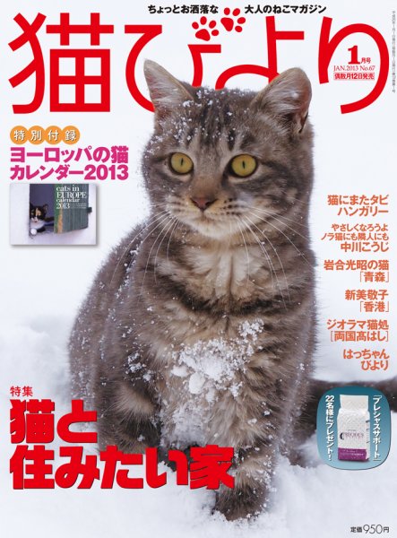 猫びより 67号 (発売日2012年12月12日) 表紙