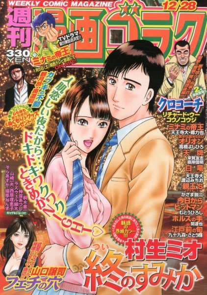 週刊漫画ゴラク 12/28号 (発売日2012年12月14日) 表紙