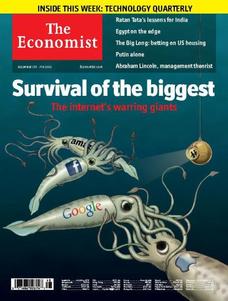 英国The Economist（エコノミスト） 2012年12月01日発売号 表紙
