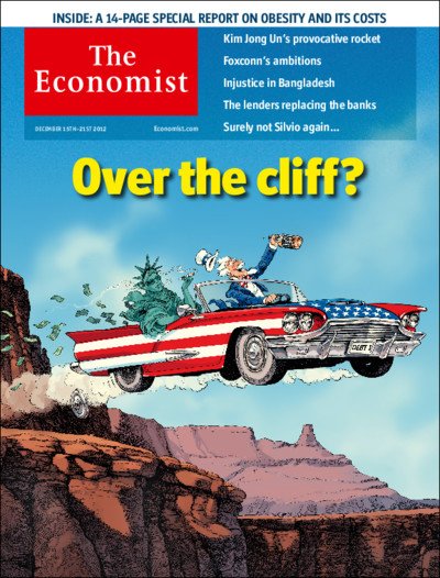 英国The Economist（エコノミスト） 2012年12月15日発売号 表紙