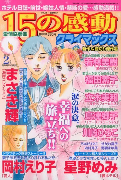 15の感動クライマックス 2月号 (発売日2012年12月19日) 表紙