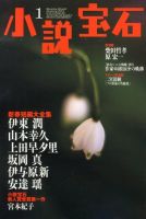 小説宝石 1月号 表紙