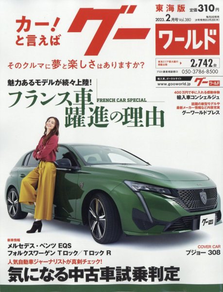 GOO WORLD東海版 2月号 (発売日2012年12月28日) 表紙