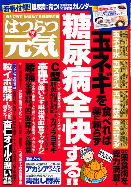 はつらつ元気 2月号 (発売日2012年12月28日) 表紙