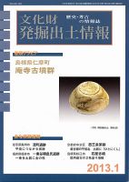 文化財発掘出土情報 1月号 表紙