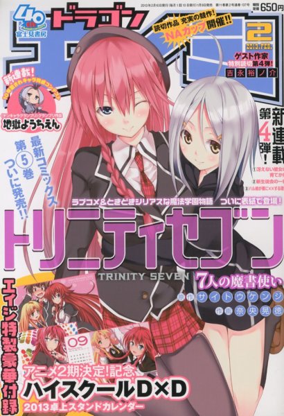 月刊ドラゴンエイジ 2013年 02月号 (発売日2013年01月09日) 表紙