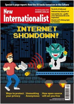 New Internationalist（ニューインターナショナリスト）英語版 No.458 (発売日2013年01月10日) 表紙