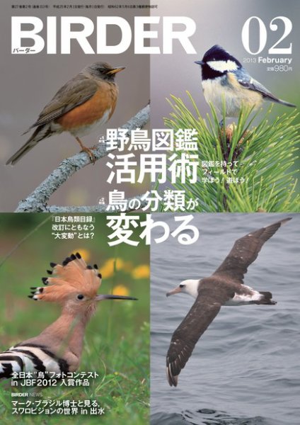 BIRDER（バーダー） 2013年2月号 (発売日2013年01月16日) 表紙