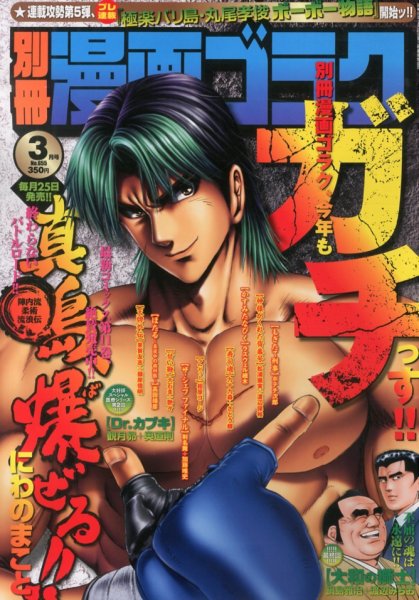 別冊漫画ゴラク 3月号 (発売日2013年01月25日) 表紙