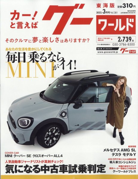 GOO WORLD東海版 3月号 (発売日2013年02月01日) 表紙