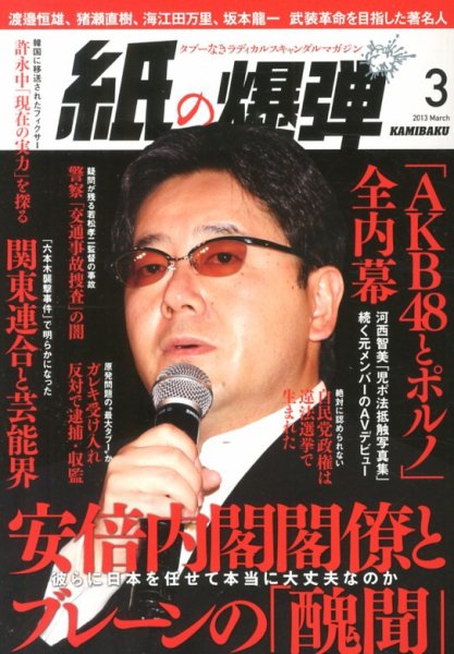 紙の爆弾 2013年02月07日発売号 表紙