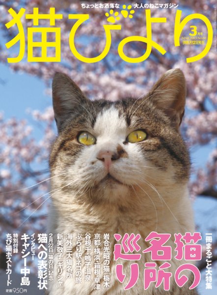 猫びより 68号 (発売日2013年02月12日) 表紙