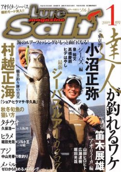 Lure magazine Salt（ルアーマガジンソルト） 2008年11月21日発売号 表紙
