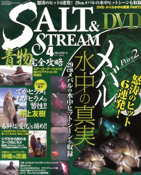 SALT＆STREAM（ソルト＆ストリーム） 4月号 (発売日2013年02月21日) 表紙