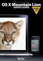 OS X Mountain Lion GENIUS GUIDE ［START UP］ 2012年07月28日発売号 表紙