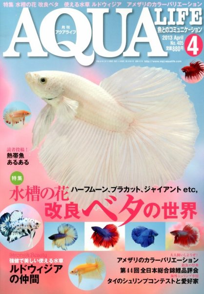 アクアライフ 4月号 (発売日2013年03月11日) 表紙