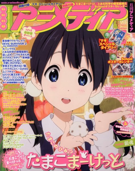 アニメディア 4月号 (発売日2013年03月09日) 表紙