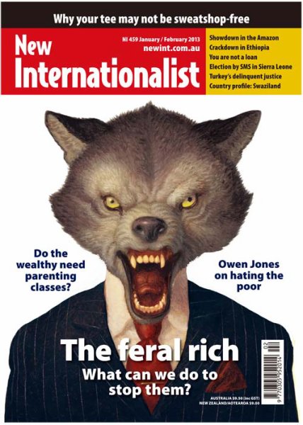 New Internationalist（ニューインターナショナリスト）英語版 No.459 (発売日2013年03月10日) 表紙