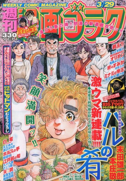 週刊漫画ゴラク 3/29号 (発売日2013年03月15日) 表紙