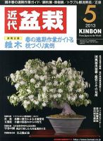 月刊 近代盆栽 5月号 表紙